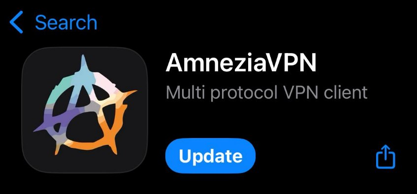 App Store AmneziaVPN