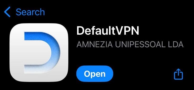 DefaultVPN